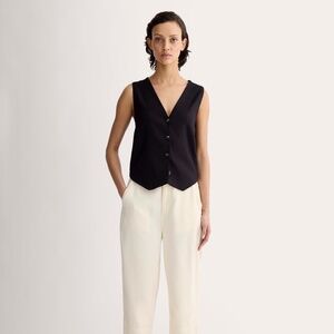Everlane Women's Chino in Buttersoft in Bone White, Size 2
